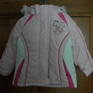 Zero Xposur Exposure Girl's Pink Winter Jacket 3T